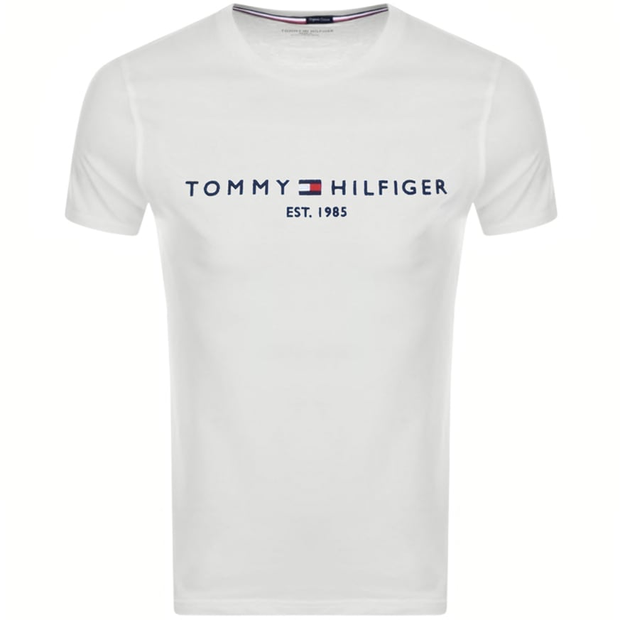 Alternative Image for ProductTommy Hilfiger Logo T Shirt White1